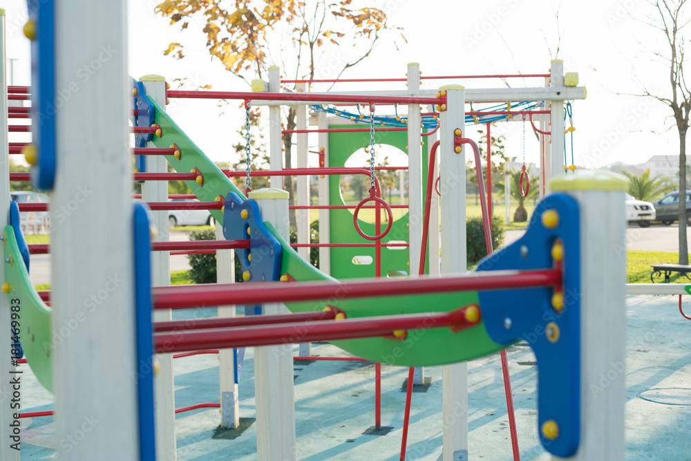 playground near the hotel playground near the hotel