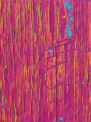 Quadro su tela Abstract colorful background for illustration design