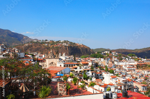 Arieal view of Taxco de Alarcon city, Mexico © frenta