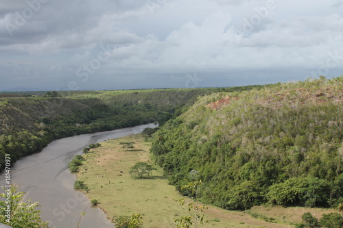 Beautiful and unique landscape of Dominican Republic