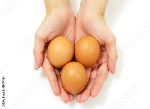 Egg in hand