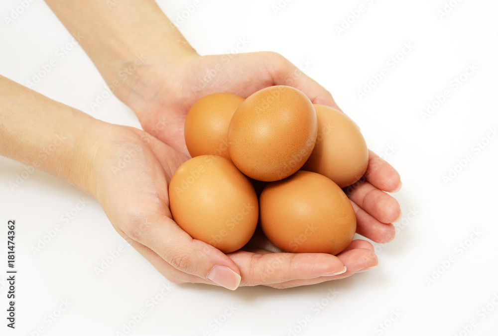 Egg in hand