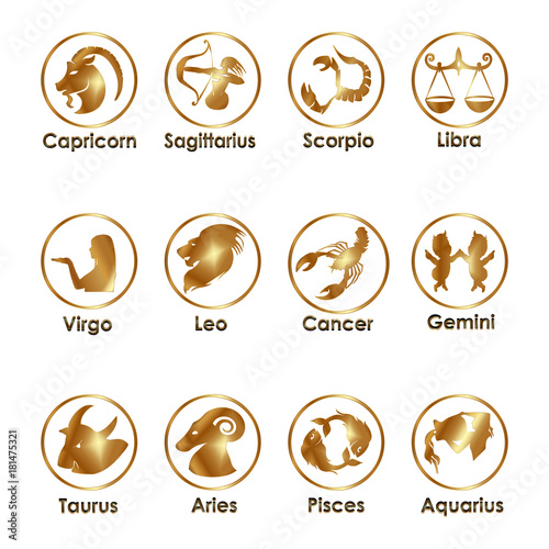 Astrological signs of the zodiac