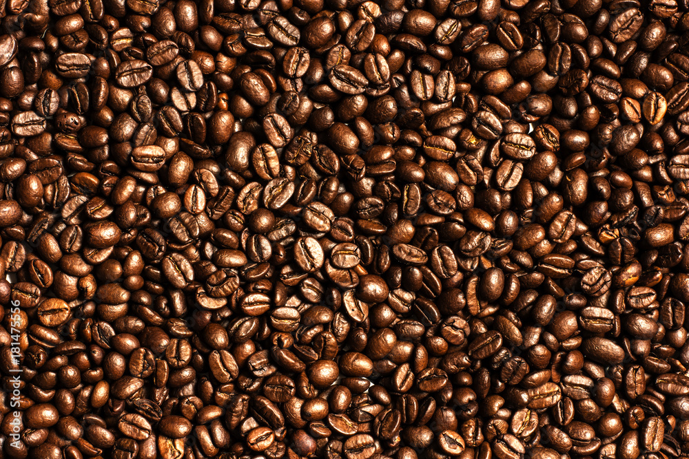 Obraz premium Coffee Beans Background.