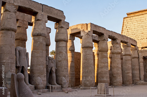 Luxor Temple, The ruins of the temple photo