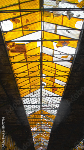 Skylight in old factory