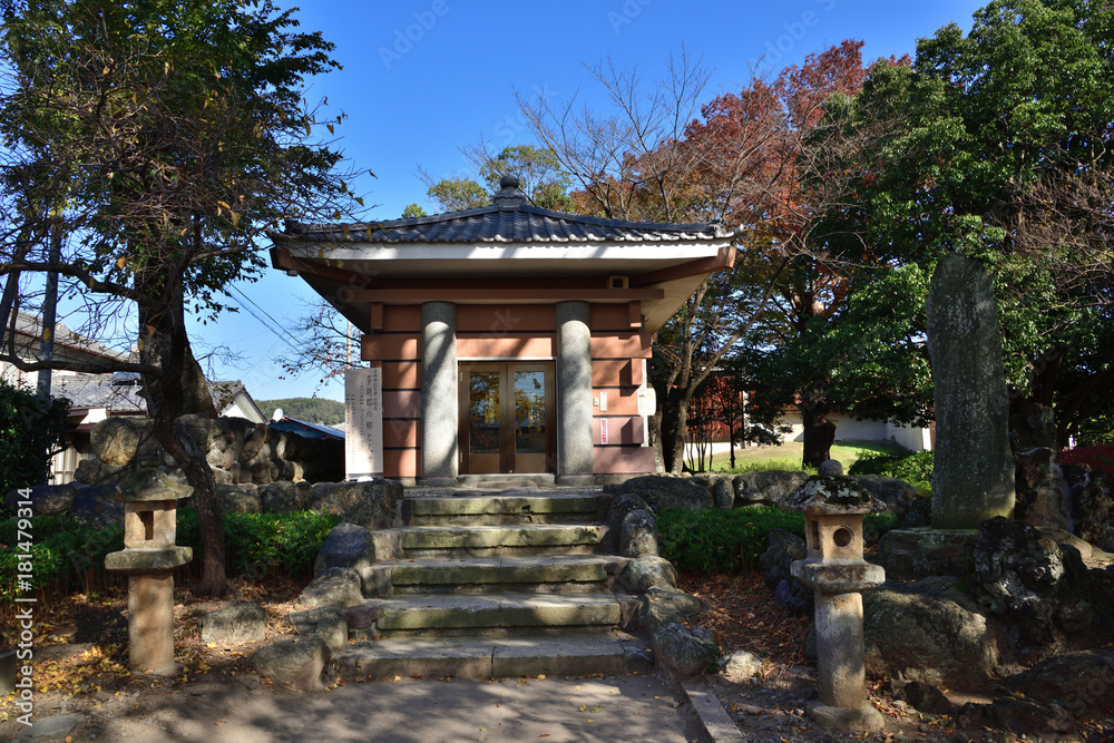 Obraz premium 群馬県高崎市 世界記憶遺産 石碑群「上野三碑」 多胡碑