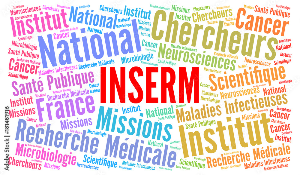 Inserm nuage de mots Inserm nuage de mots