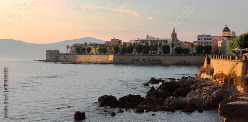 Alghero in the evening
