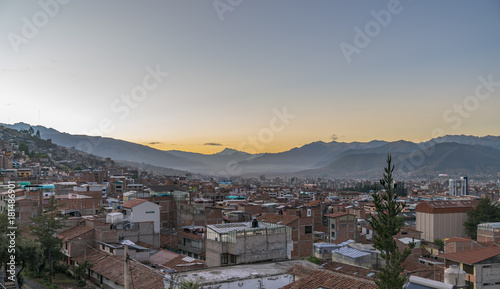 Cusco, Peru in the early morning © Stephen