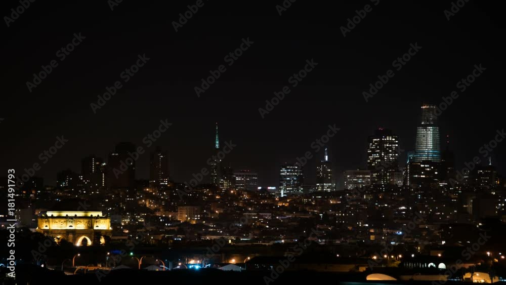 San Francisco Skyline from Crissy Field Time Lapse San Francisco Skyline from Crissy Field Time Lapse