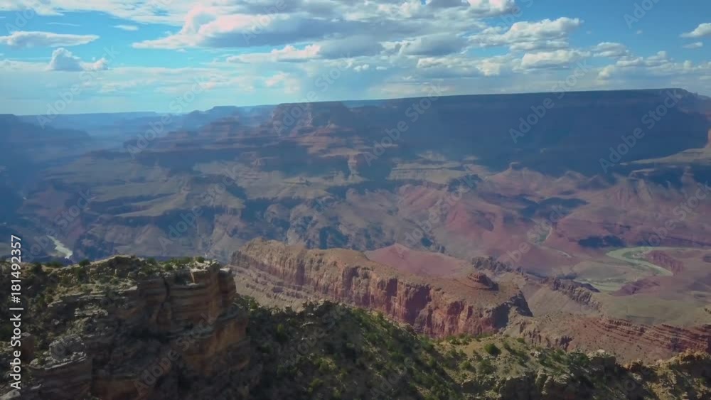 Aerial shot of Grand Canyon Arizona Aerial shot of Grand Canyon Arizona