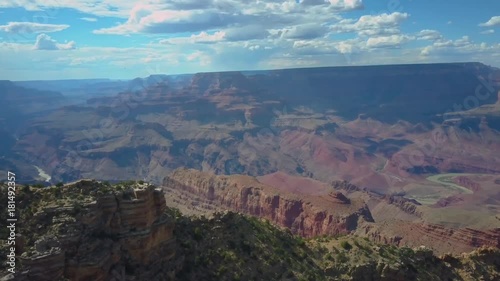 Aerial shot of Grand Canyon Arizona