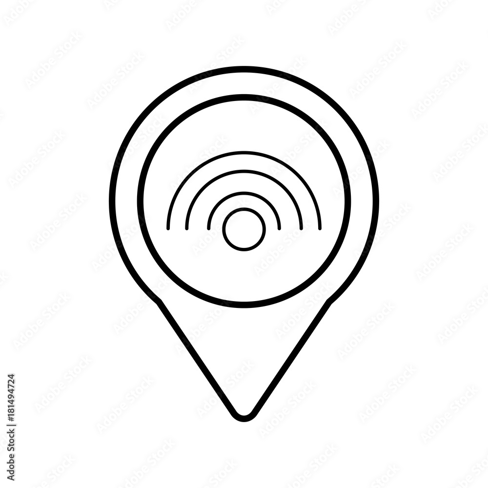 wifi internet social media round pointer web wifi internet social media round pointer web