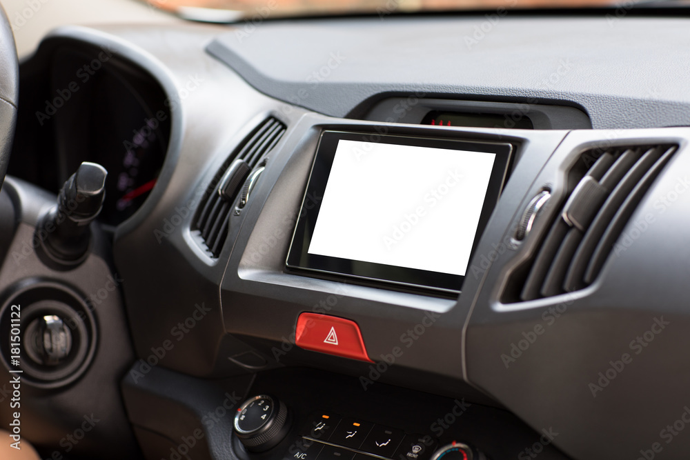 multimedia system with an isolated screen in the car multimedia system with an isolated screen in the car