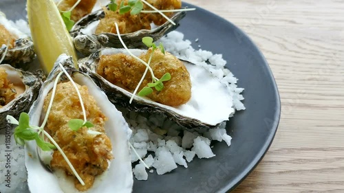 Fried oyster
 photo