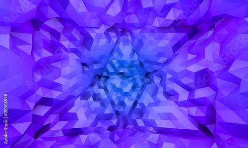 abtract blue purple triangle pattern background