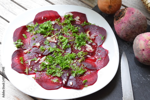 Rote Bete Carpaccio