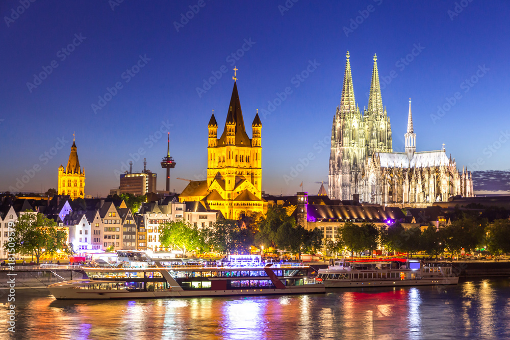 Cologne Cathedral River Rhine