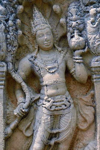 Anuradhapura ruin historical capital city of the Sinhalese Buddhist state on Sri Lances