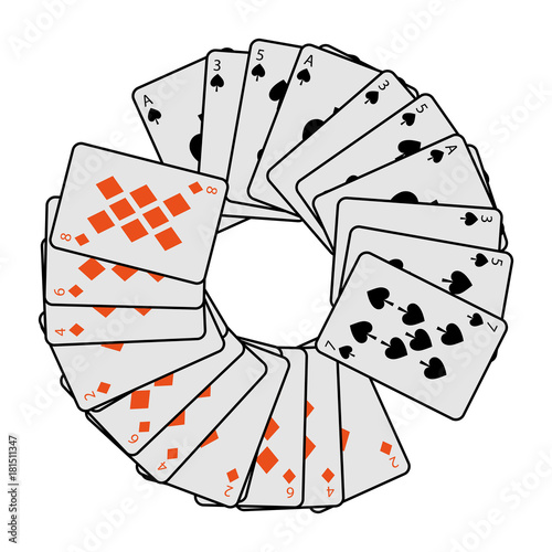 french playing cards related icon icon image