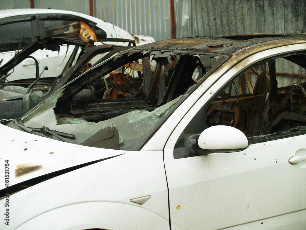 car that burned down car that burned down
