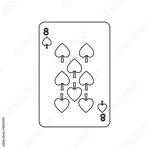 poker casino spade card playing icon