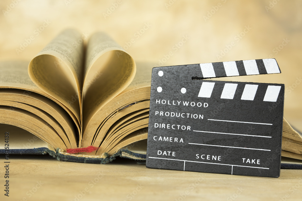 Naklejka premium I love Movies