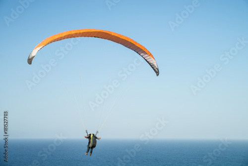 Paraglider in action
