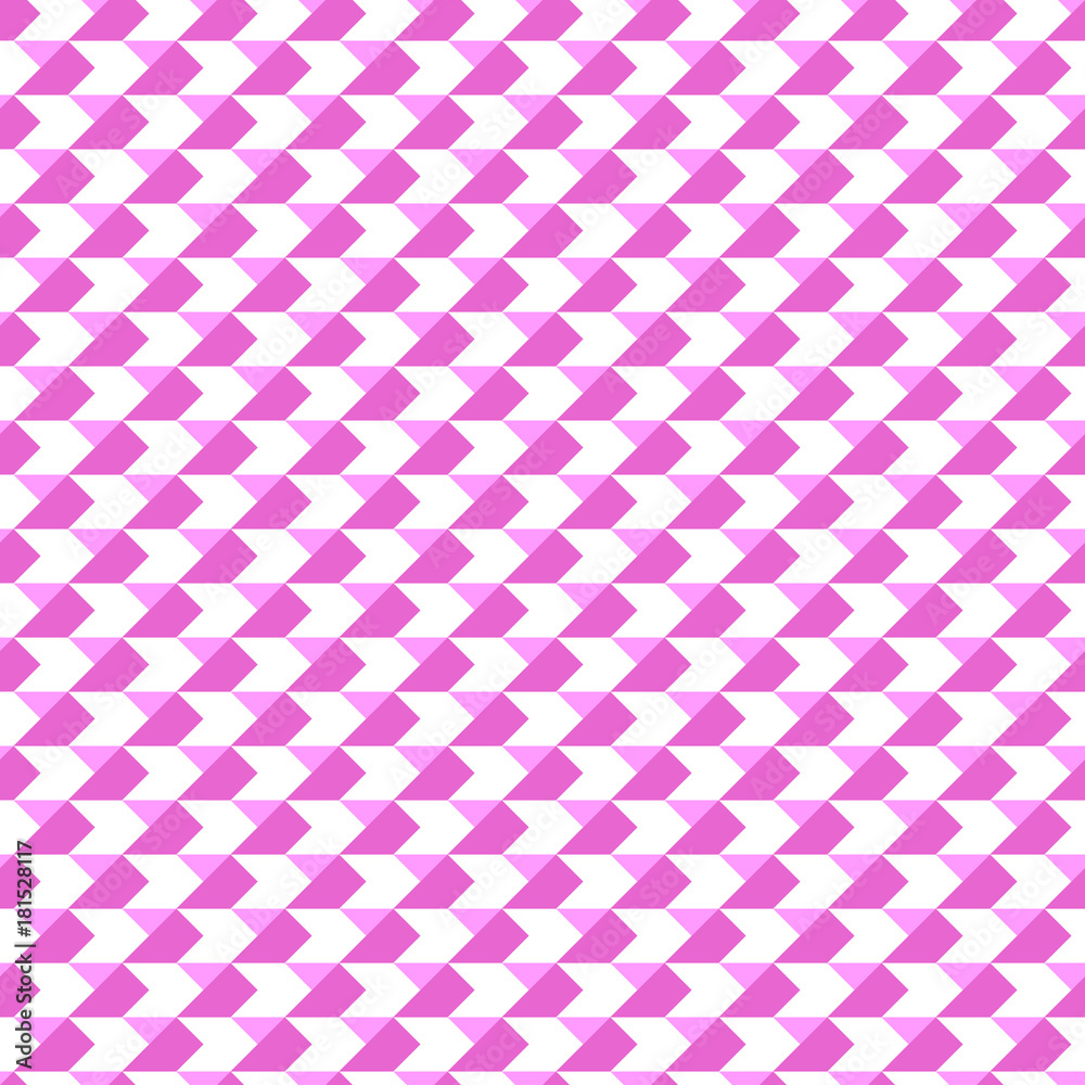 Abstract vector seamless pattern with pink arrows on white background. Flat illustration of pointer. Color image with geometric figures. Hipster filing. Beautiful composition. Cute print. Abstract vector seamless pattern with pink arrows on white background. Flat illustration of pointer. Color image with geometric figures. Hipster filing. Beautiful composition. Cute print.