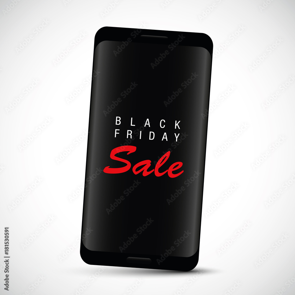 black friday sale im modernen smartphone