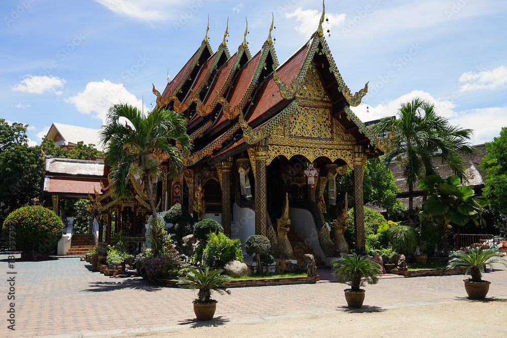 Wat Ket Karam Thailand Chiang mai Buddha Budismus Temple Religion