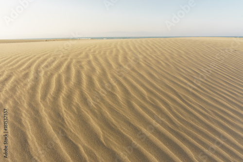 sand dunes as background