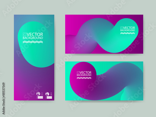 Abstract digital hologram style geometric trendy background. With place for your message. Business or tech presentation, cover template eps 10