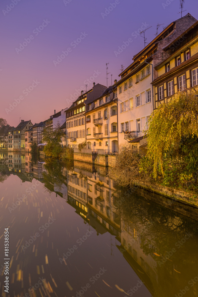 Traditional half timbered houses of Petite France. Traditional half timbered houses of Petite France.