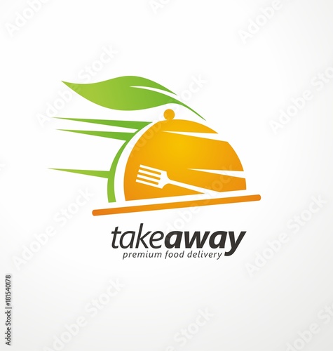 Take away food logo design idea