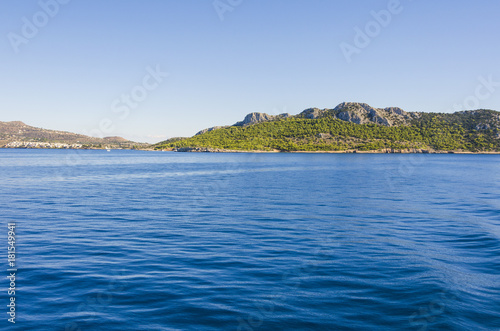 Coasts of the Egina Island