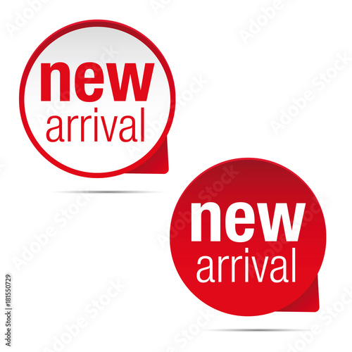 New arrival label set