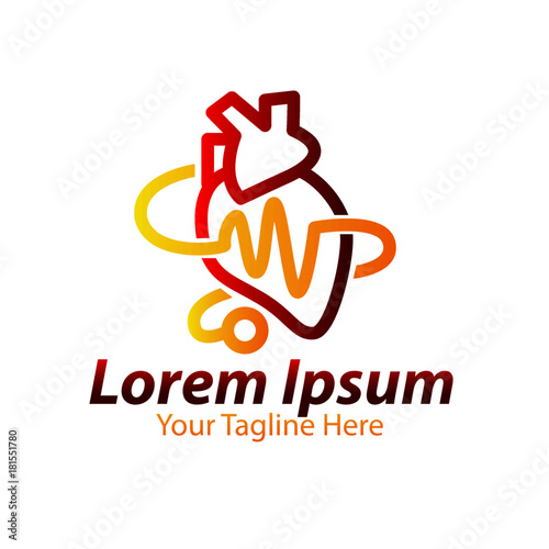 human heart medicine logo