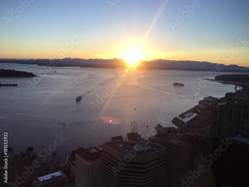 Seattle Sunset 1