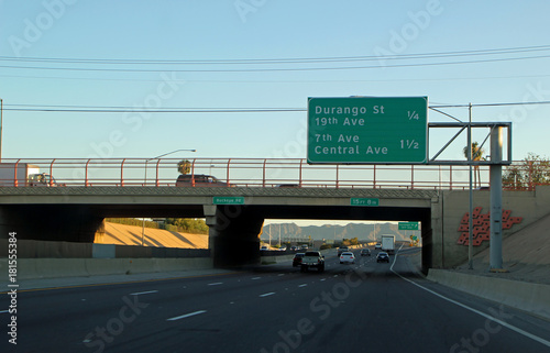 Highway Underpass on South Interstate Arizona 17