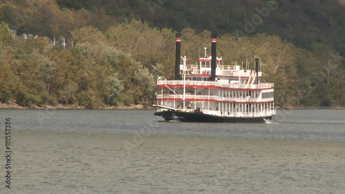 Ferry on Mississippi River