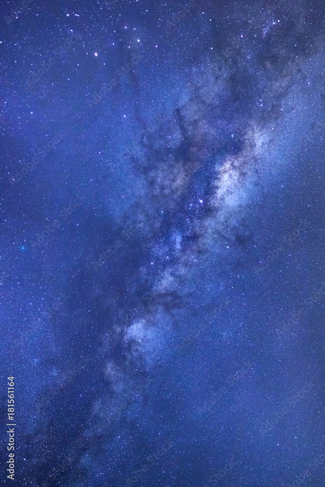 Obraz premium Milky way galaxy with stars and space dust in the universe