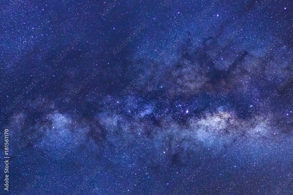 Fototapeta premium Milky way galaxy with stars and space dust in the universe