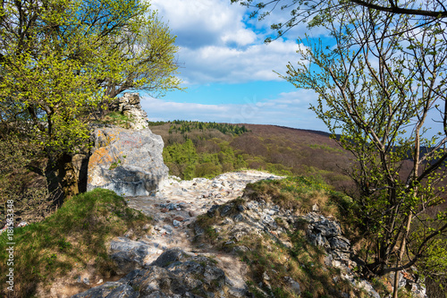 Abandoned of medieval castle Pajstun near Bratislava (SLOVAKIA)