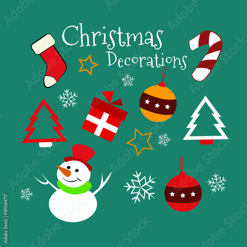 Christmas Decorations Elements