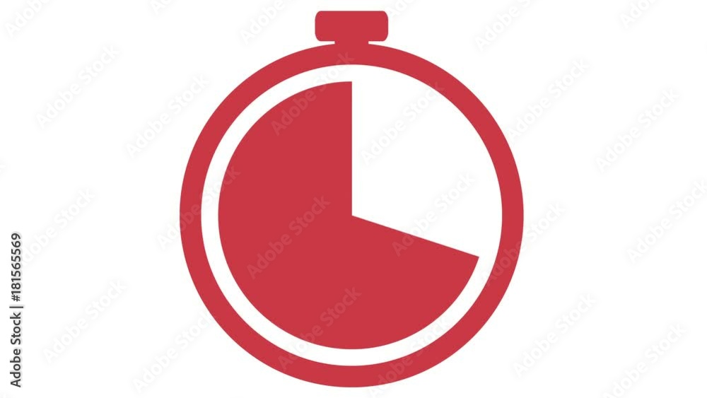 stopwatching appearing then counting down for 10 seconds then disappearing red stopwatching appearing then counting down for 10 seconds then disappearing red