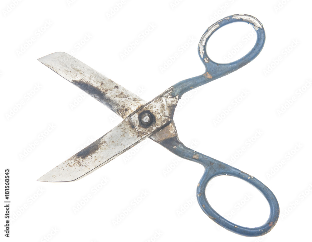 scissor isolate on white background