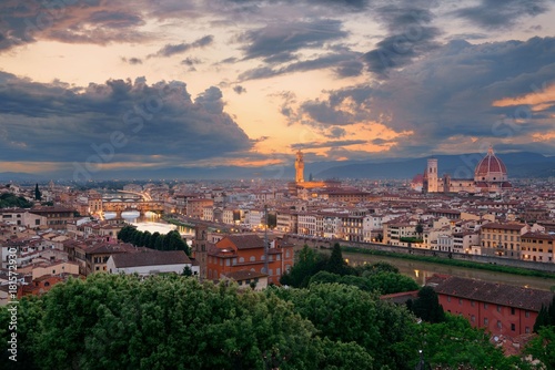 Florence sunset skyline © rabbit75_fot
