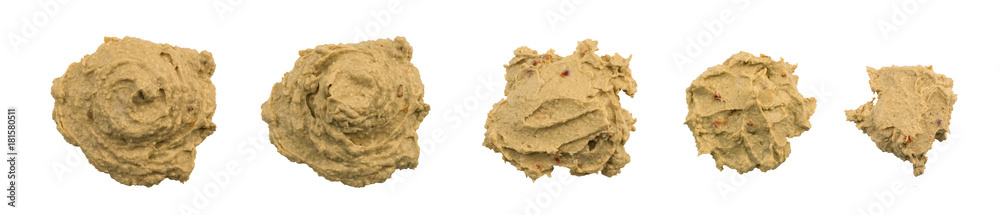 Pate Isolated on White Pate Isolated on White